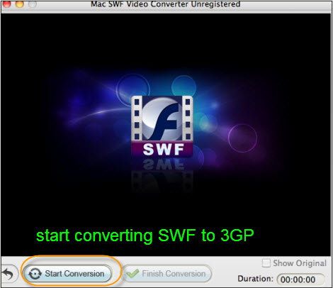 convert swf to 3gp mac